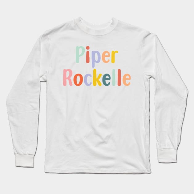 Piper-Rockelle-high-resolution 88 Long Sleeve T-Shirt by Berniceberthad